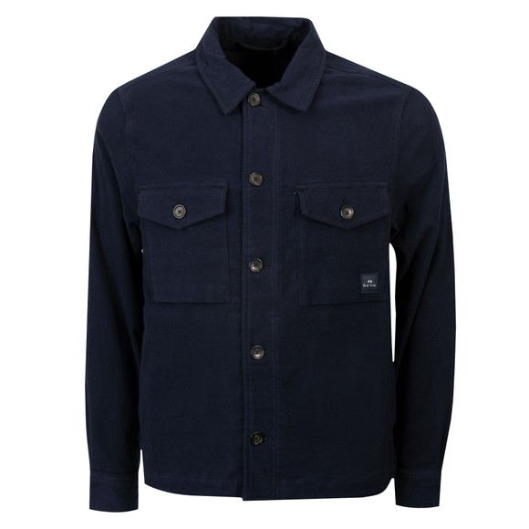 PS Paul Smith Mens Blue Military Overshirt main image