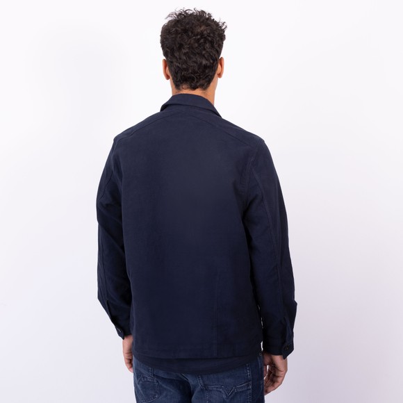 PS Paul Smith Mens Blue Military Overshirt main image