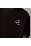 Calvin Klein Jeans Mens Black Micro Monologo T-Shirt