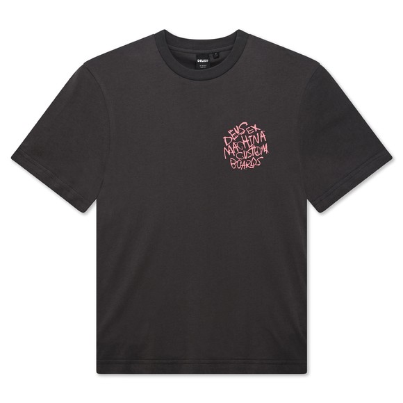 Deus Ex Machina Mens Grey Scrambler T Shirt main image