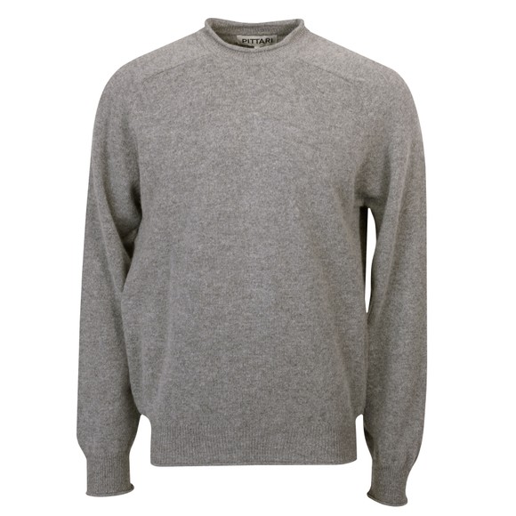 Pittari Mens Grey USK Merino Jumper main image