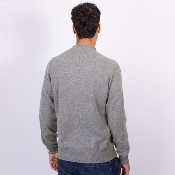 Pittari Mens Grey USK Merino Jumper main image
