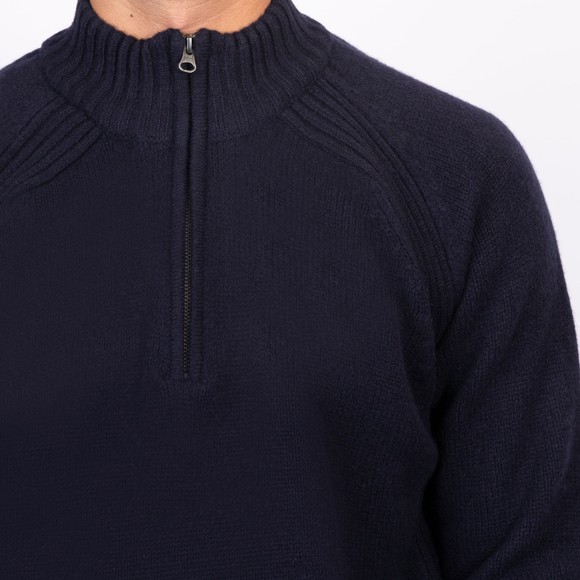 Pittari Mens Blue Jed Zip Jumper main image