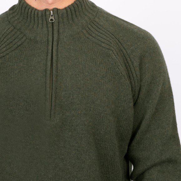 Pittari Mens Green Jed Zip Jumper #3