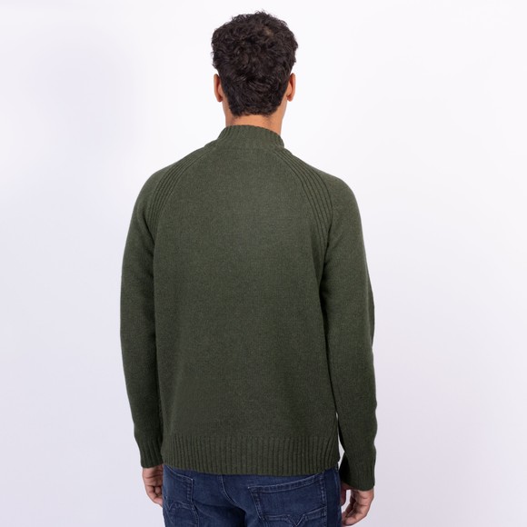 Pittari Mens Green Jed Zip Jumper #4