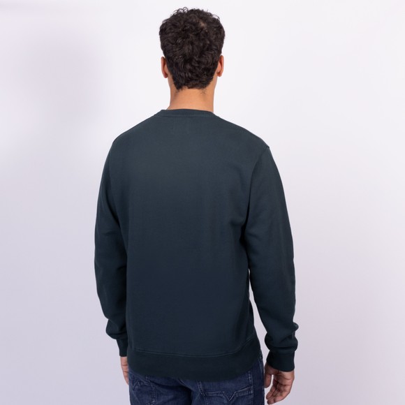 Colorful Standard Mens Blue Organic Crew Sweatshirt main image
