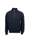 Colorful Standard Mens Blue Quarter Zip Sweatshirt