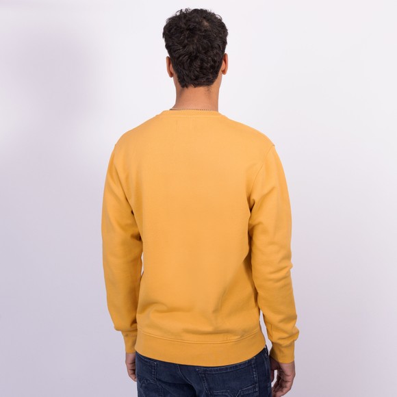 Colorful Standard Mens Yellow Organic Crew Sweatshirt main image