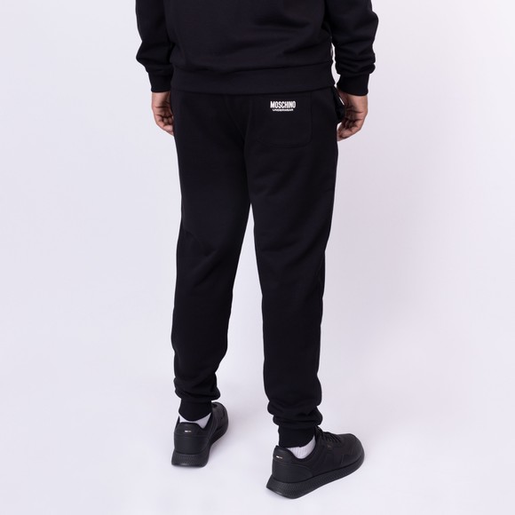 Moschino Mens Black Big Print Jogger main image
