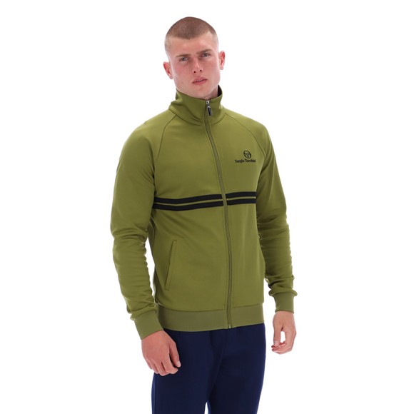Sergio Tacchini Mens Green New Dallas Track Top