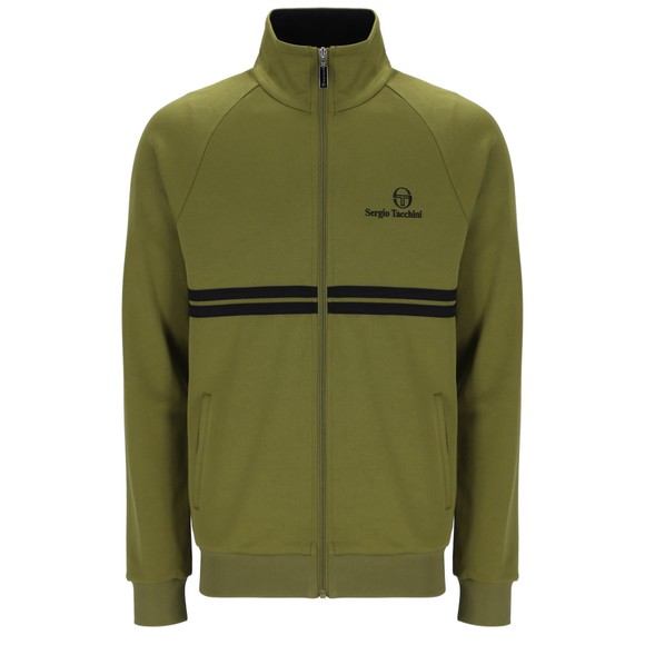 Sergio Tacchini Mens Green New Dallas Track Top