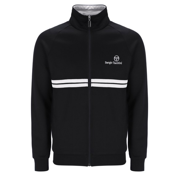 Sergio Tacchini Mens Black New Dallas Track Top