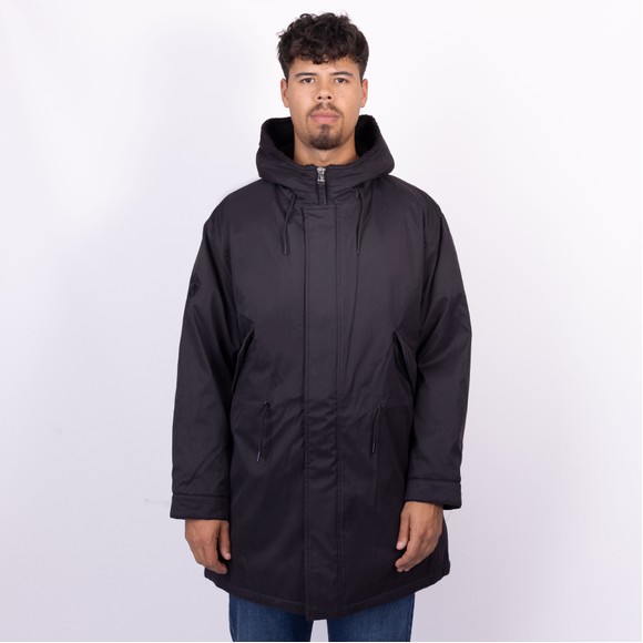 Pretty Green Mens Black Portland Parka main image