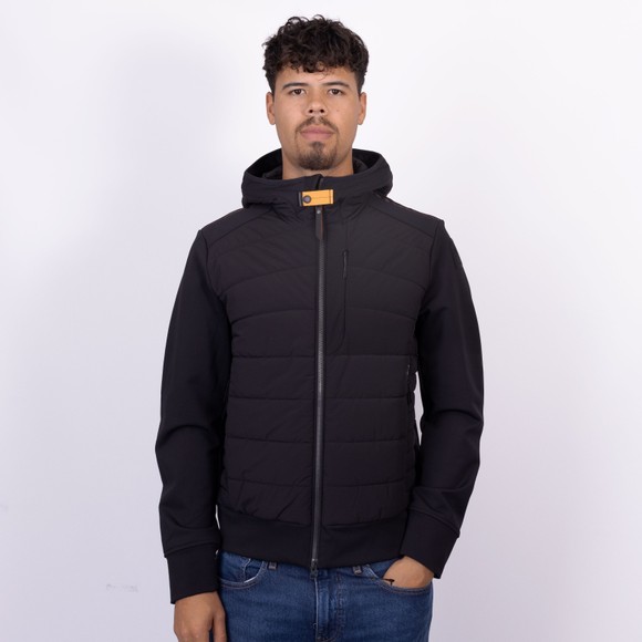 Parajumpers Mens Black Manfred Hooded Jacket main image