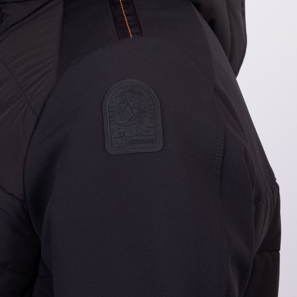 Parajumpers Mens Black Manfred Hooded Jacket main image