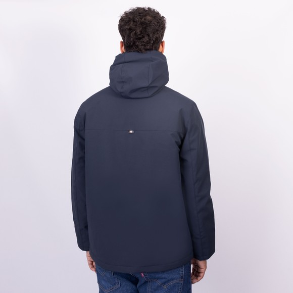 Aquascutum Mens Blue Active Shell Mid Parka main image