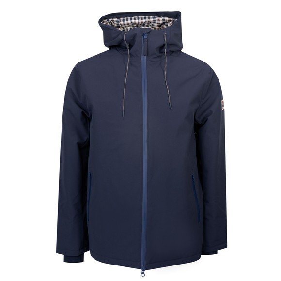 Aquascutum Mens Blue Active Shell Mid Parka main image