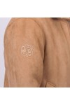 Pretty Green Mens Beige Ashcroft Flight Jacket