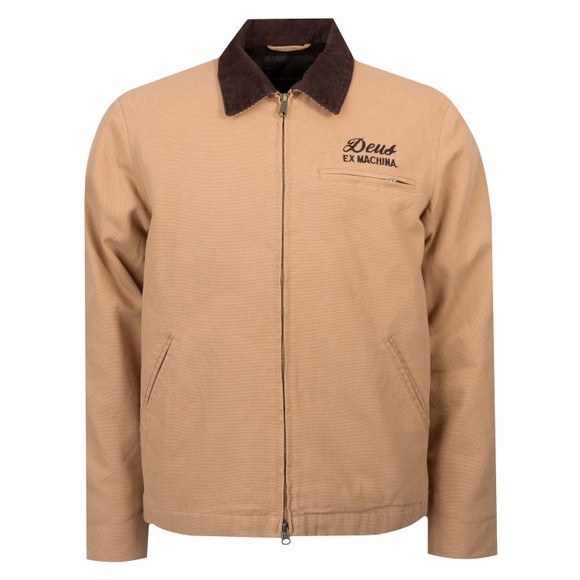 Deus Ex Machina Mens Yellow Address Workwear Jacket main image