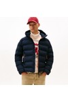 Tommy Hilfiger Mens Blue Tech Heat Sealed Jacket