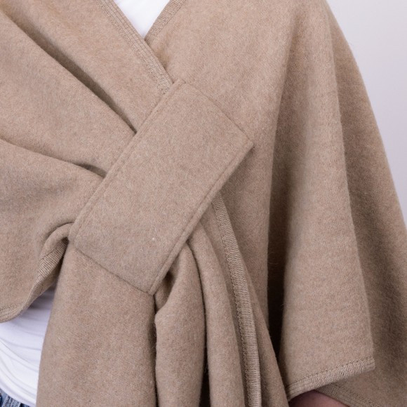 Rino & Pelle Womens Orange Marwa Cape #4