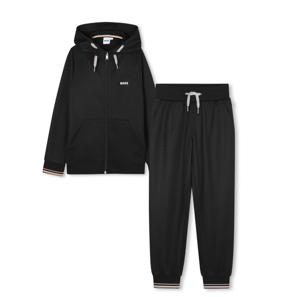 BOSS Boys Black J52399 Tracksuit main image