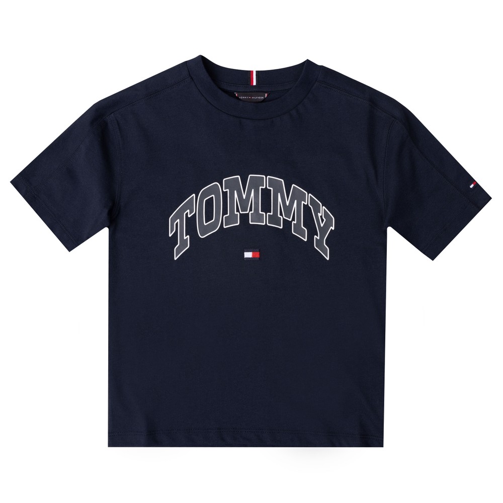 Varsity Raised Print T Shirt