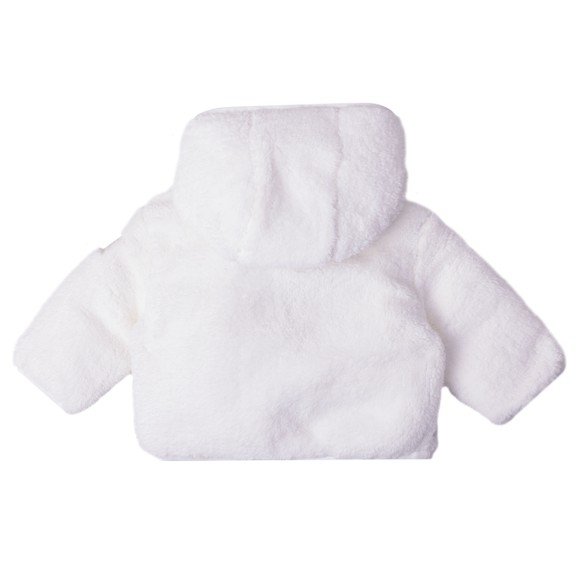 Tommy Hilfiger Kids Girls Beige Reversible Teddy Jacket main image