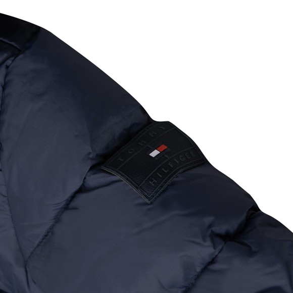 Tommy Hilfiger Kids Boys Blue Puffer Jacket main image