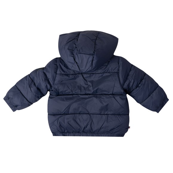Tommy Hilfiger Kids Boys Blue Puffer Jacket main image