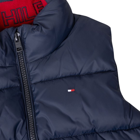 Tommy Hilfiger Kids Boys Blue Essential Padded Gilet main image