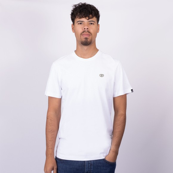 Deus Ex Machina Mens White Shield Standard T Shirt main image