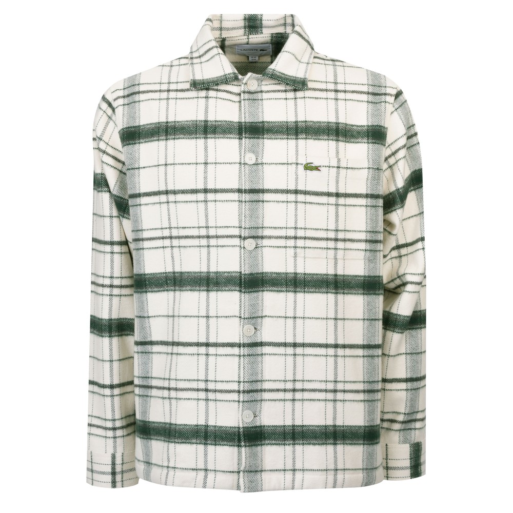 Cotton Plaid Overshirt