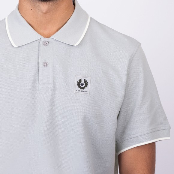 Belstaff Mens Blue Tipped Polo Shirt main image