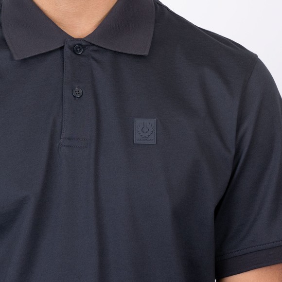 Belstaff Mens Blue Steel Polo Shirt main image