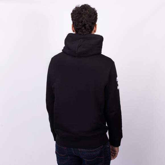 Polo Ralph Lauren Mens Black Big Pony Fleece Hoodie main image