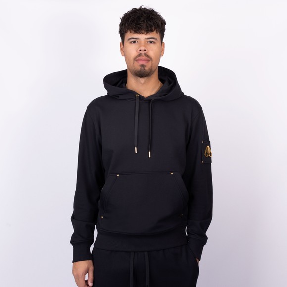 Moose Knuckles Mens Black Martense Hoodie  main image