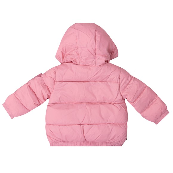Tommy Hilfiger Kids Girls Pink Puffer Jacket main image