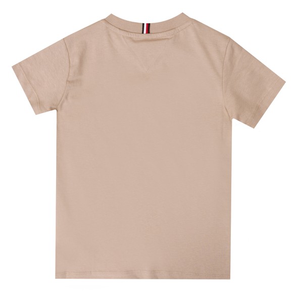 Tommy Hilfiger Kids Boys Beige Mini Corp T Shirt main image