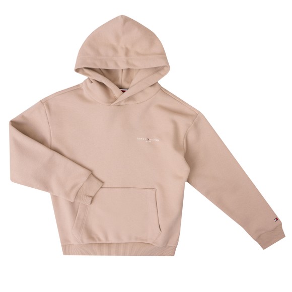 Tommy Hilfiger Kids Boys Beige Mini Corp Hoody main image