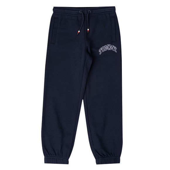 Tommy Hilfiger Kids Boys Blue Varsity Raised Print Jogger main image