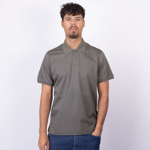 Belstaff Mens Grey Steel Polo Shirt main image