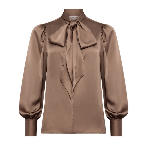 Holland Cooper Womens Orange Ariella Blouse main image