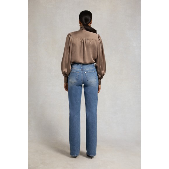 Holland Cooper Womens Orange Ariella Blouse main image