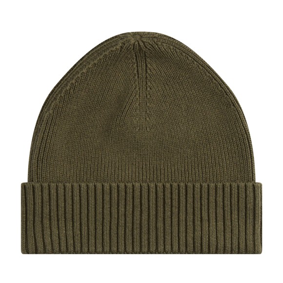Tommy Hilfiger Mens Green Flag Pima Cotton Beanie main image