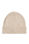 Tommy Hilfiger Mens Brown Flag Pima Cotton Beanie