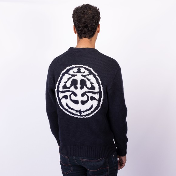 Edwin Mens Blue Ellis Jumper main image