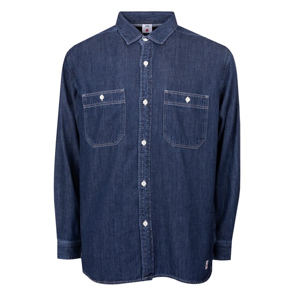 Edwin Mens Blue Denim Work Shirt main image