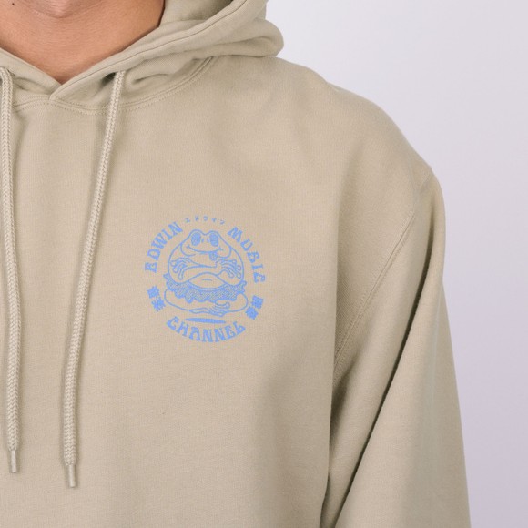 Edwin Mens Beige EMC Various Hoodie main image