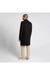 Remus Mens Black Kayden Overcoat